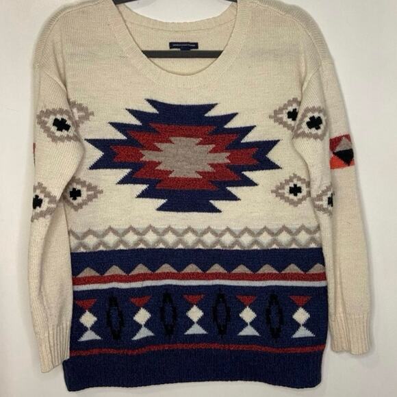 American Eagle Outfitters Holiday Sweater Size Medium Christmas - Picture 1 of 6
